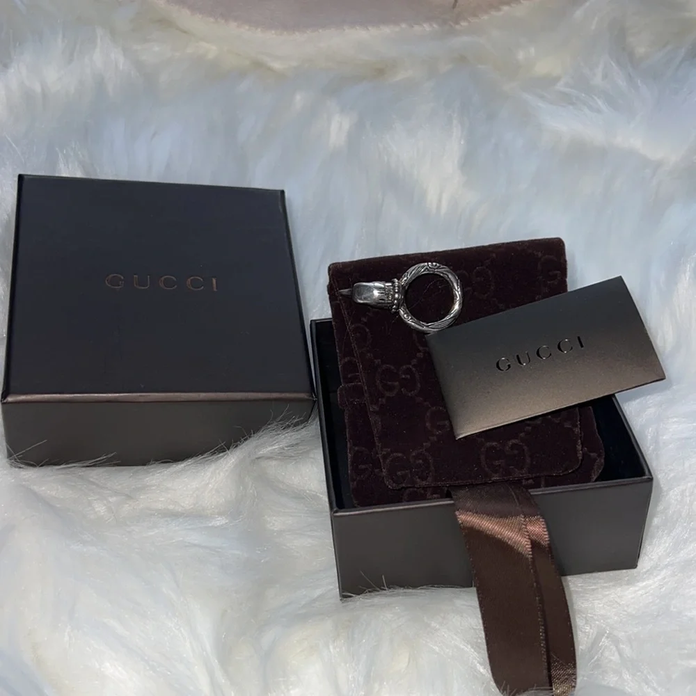 Gucci Ring Anger Forest Eagle Head silver 925‎